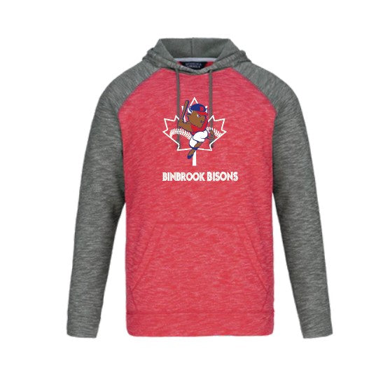 BINBROOK BASEBALL TWO TONE HOODY